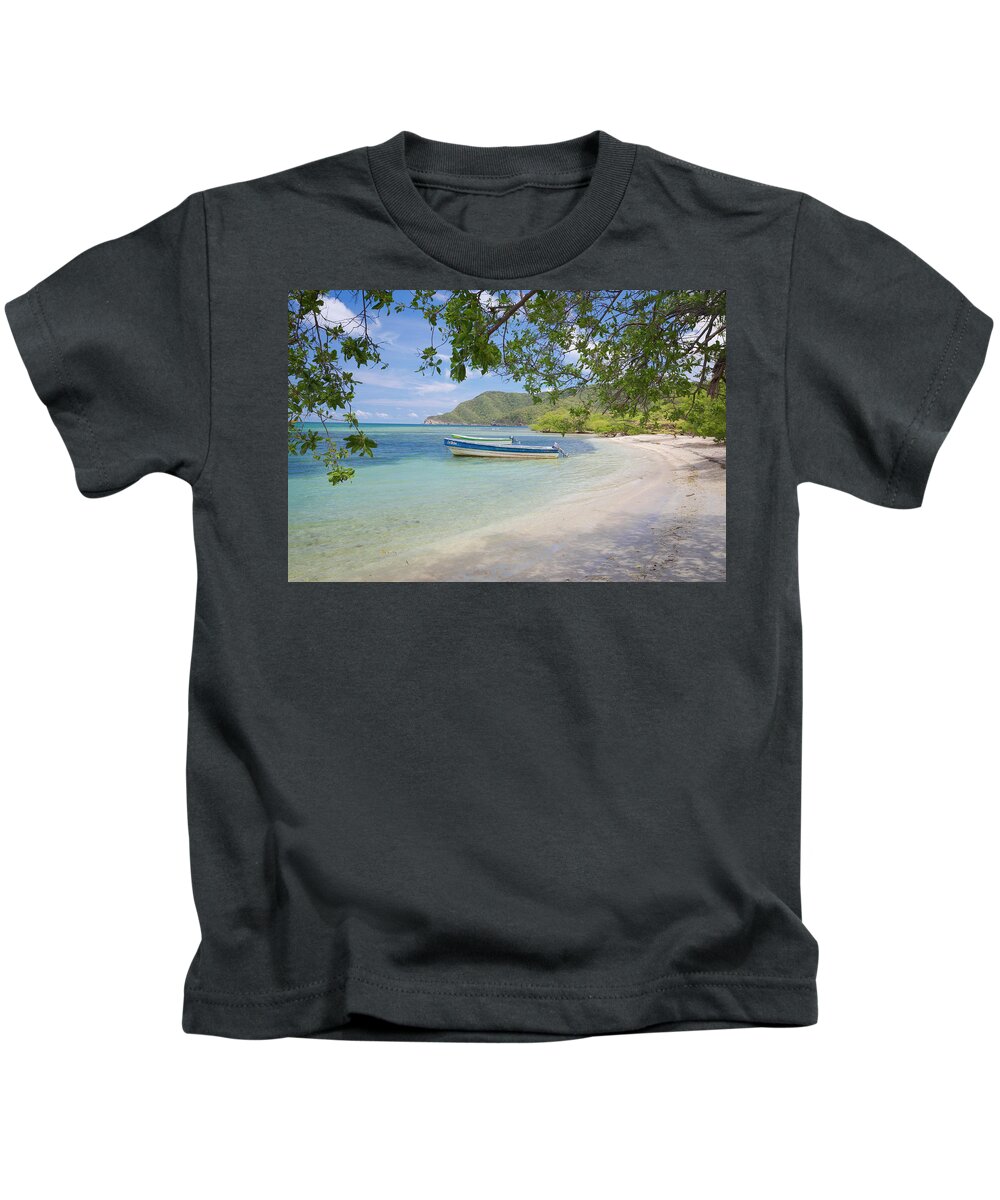 Parque Tayrona Kids T-Shirt featuring the photograph Parque Tayrona Magdalena Colombia #9 by Tristan Quevilly