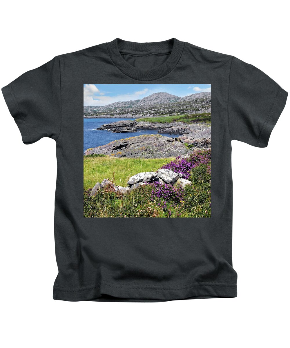 Ring Of Kerry Kids T-Shirt featuring the photograph A Quiet Place by Randall Dill