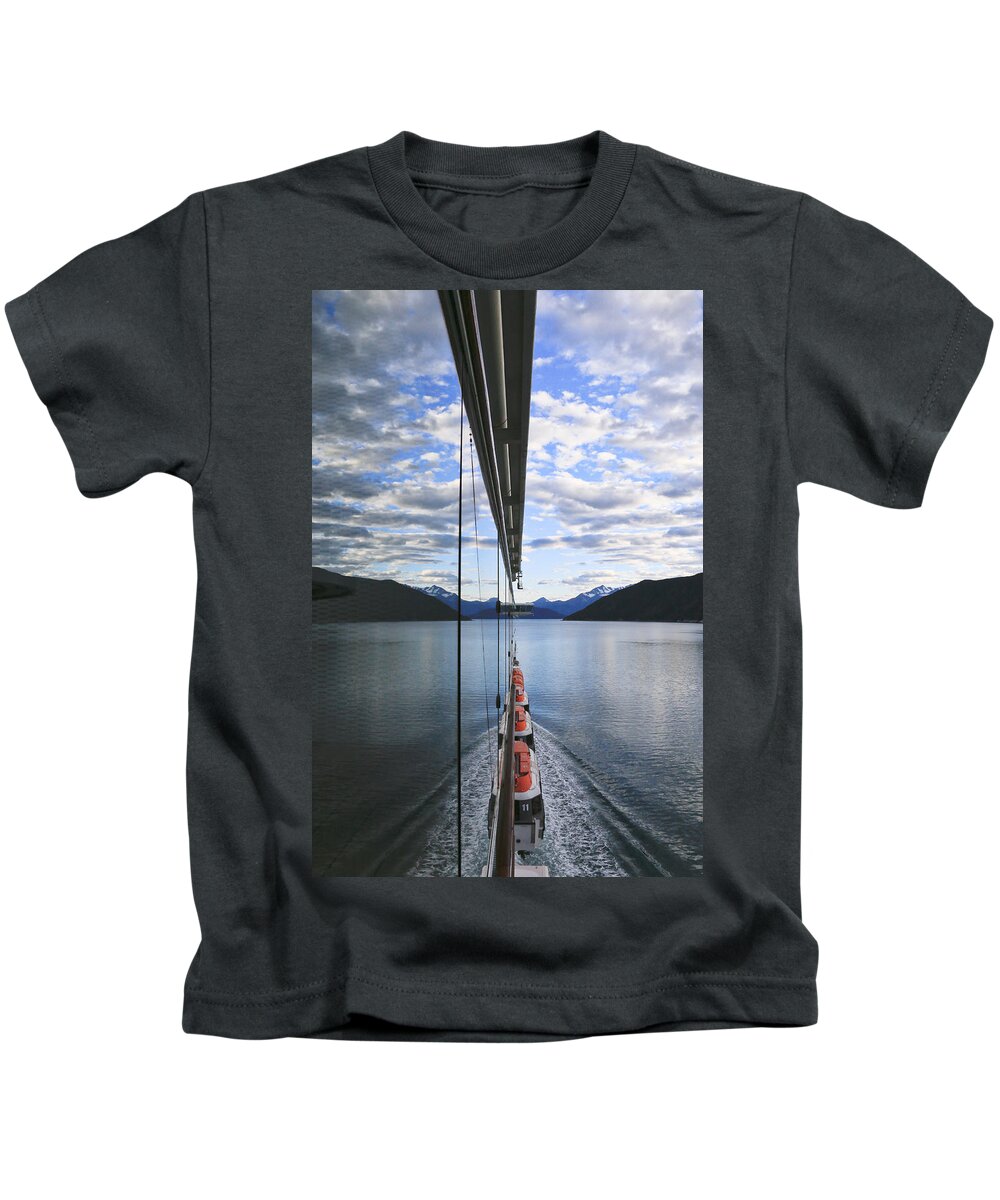 Ocean Kids T-Shirt featuring the photograph Alaska 6 by Carol Jorgensen