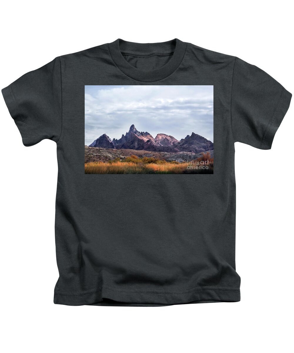 Arizona Kids T-Shirt featuring the photograph Arizona Autumn by Neala McCarten