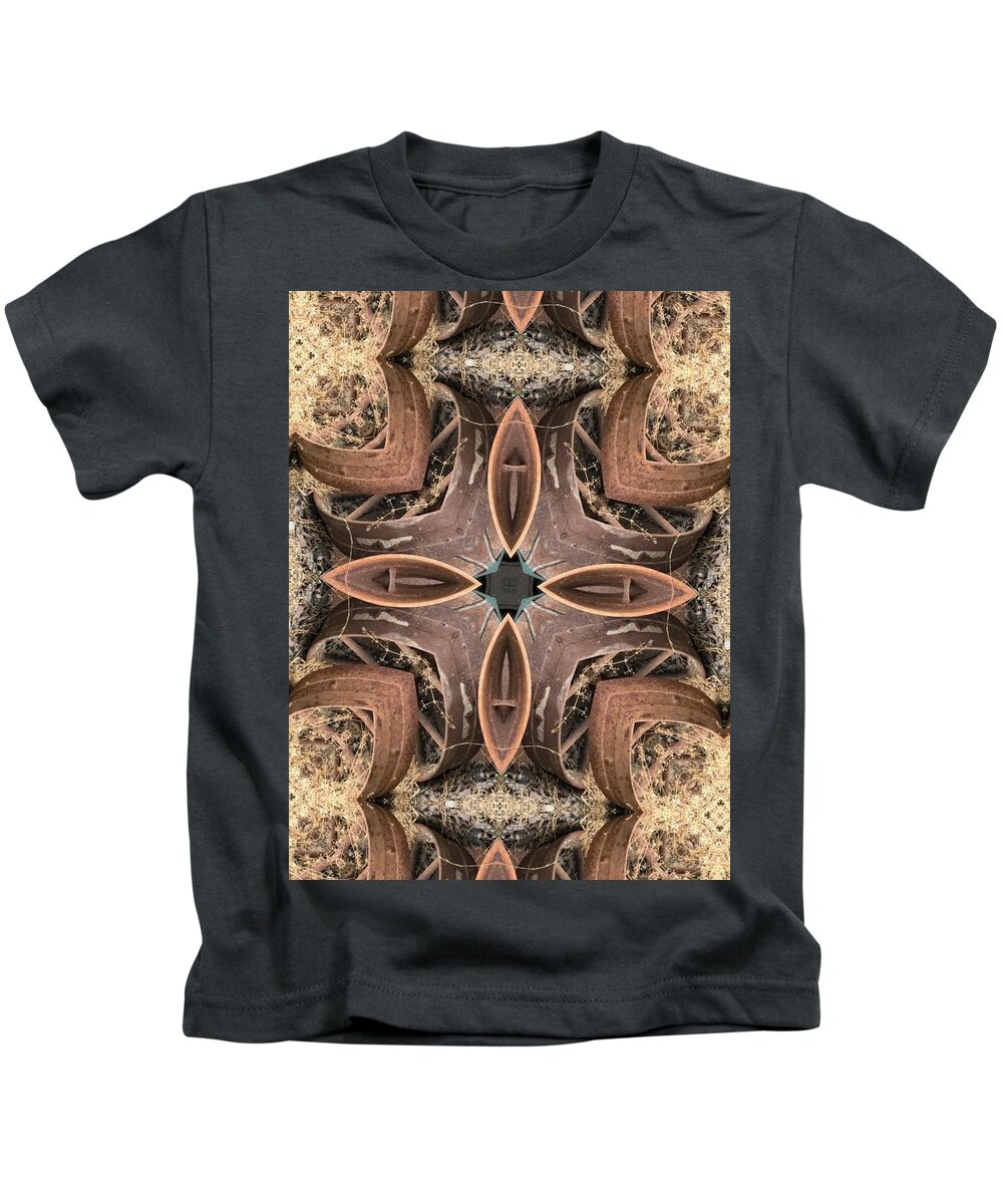 Art Deco Kids T-Shirt featuring the digital art Art Deco by Vivian Aumond