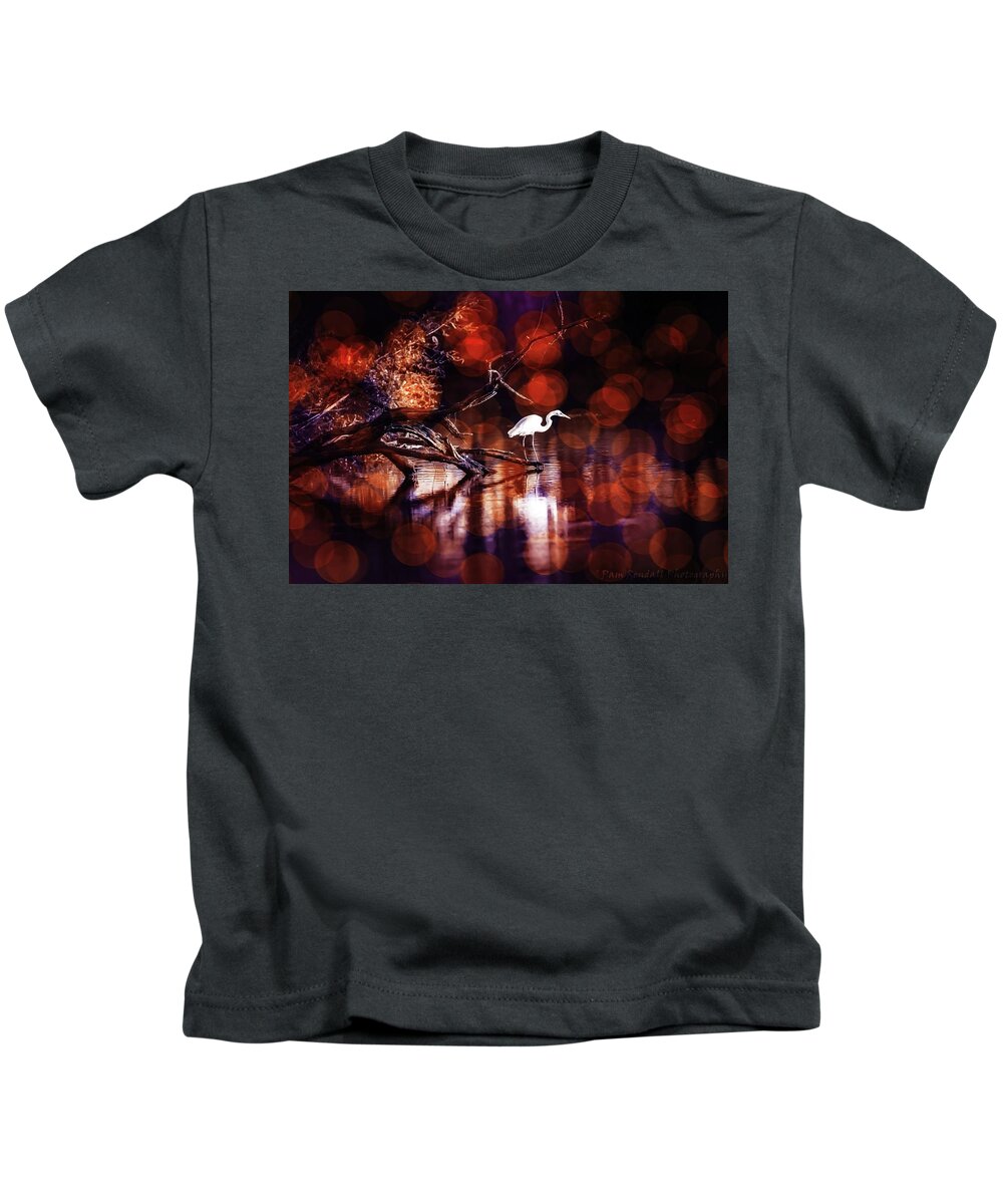 Artistic Kids T-Shirt featuring the photograph Artistic Solitude by Pam Rendall