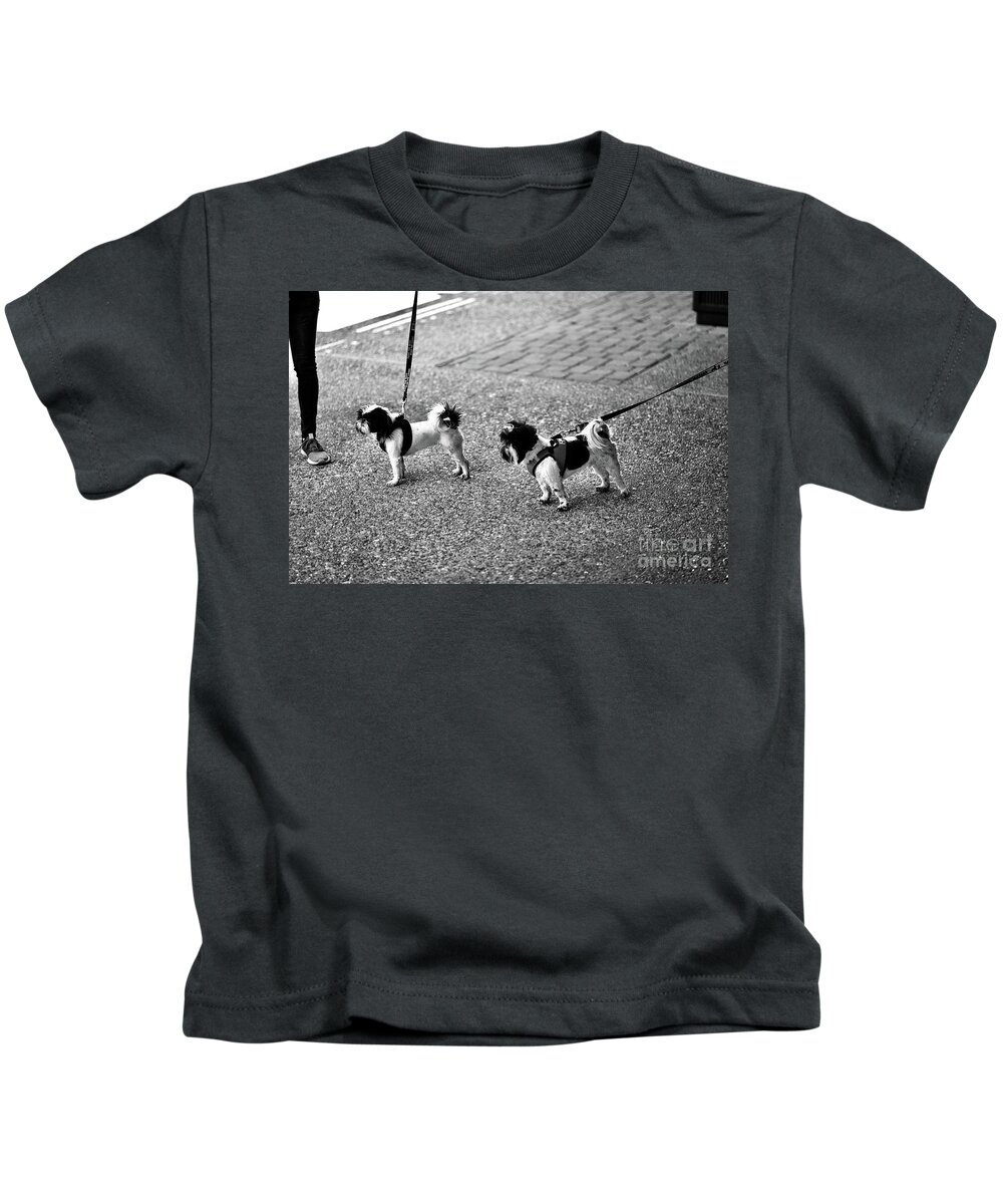  Kids T-Shirt featuring the photograph Attention by Dennis Richardson