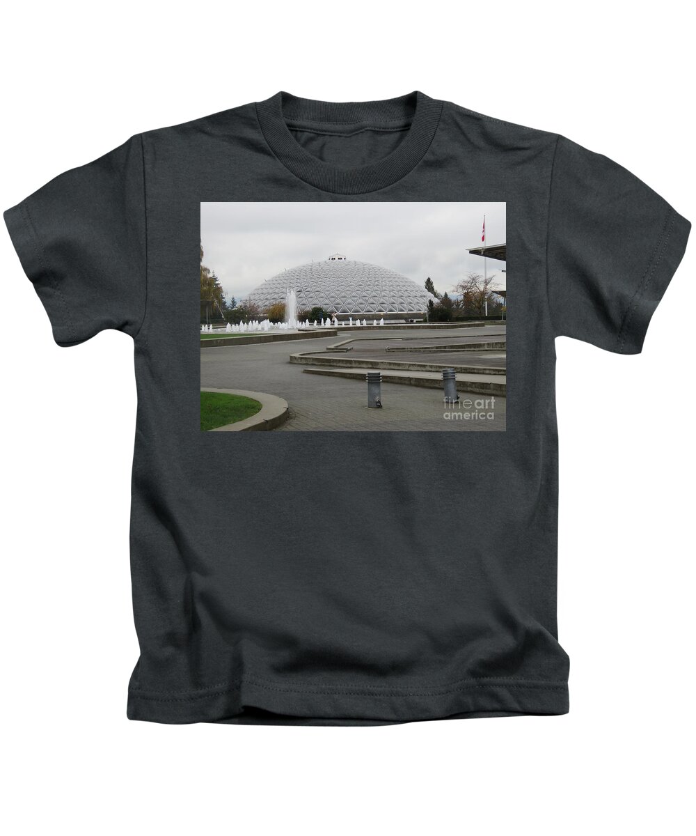 Fall Kids T-Shirt featuring the photograph Bloedel Conservatory by Mary Mikawoz