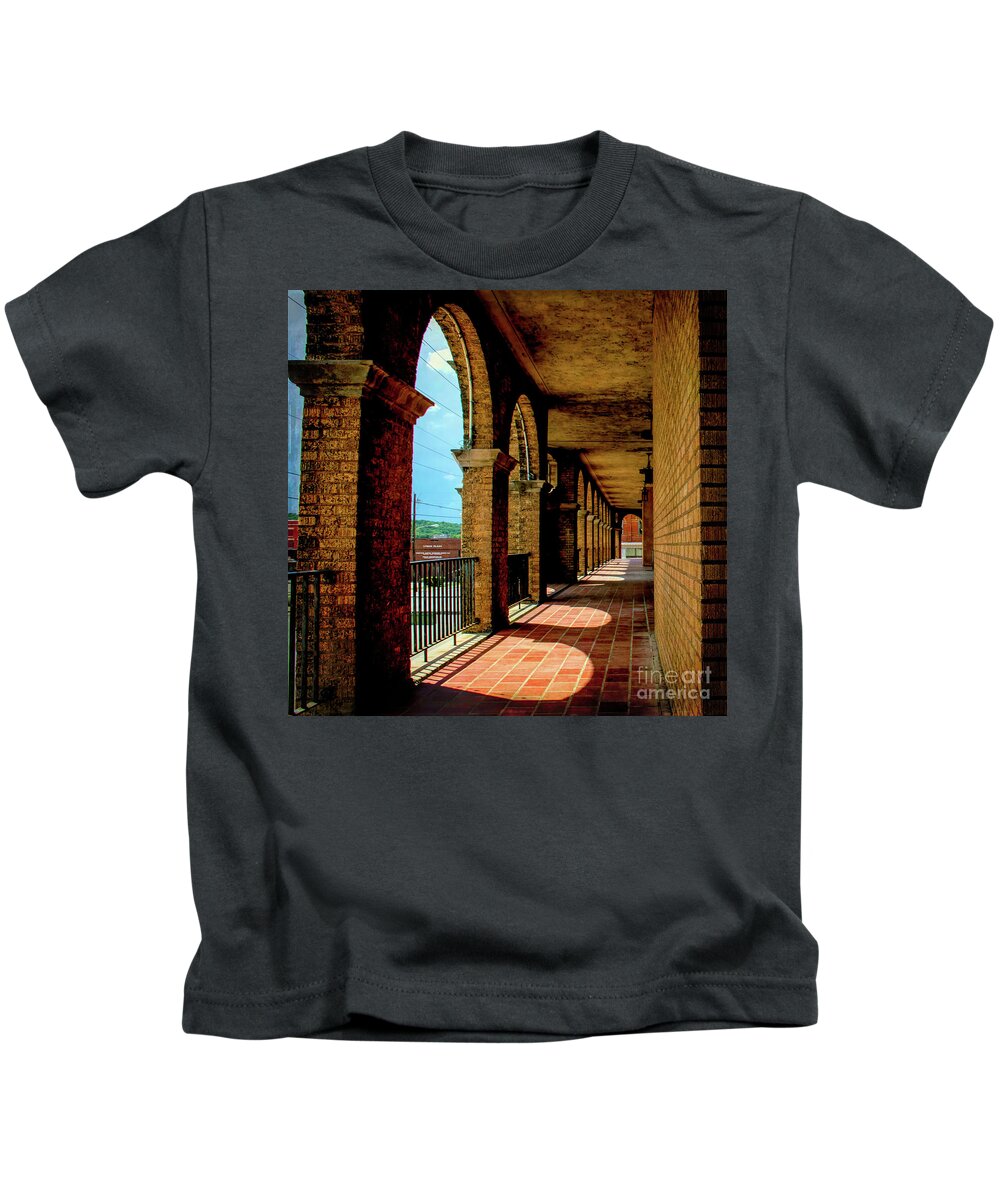 The Baker Kids T-Shirt featuring the photograph Breezway on The Baker by Diana Mary Sharpton