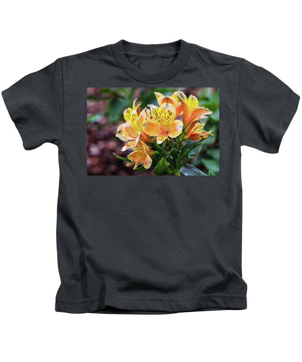 Lily Kids T-Shirt featuring the photograph Bundle of Lily by Mary Anne Delgado