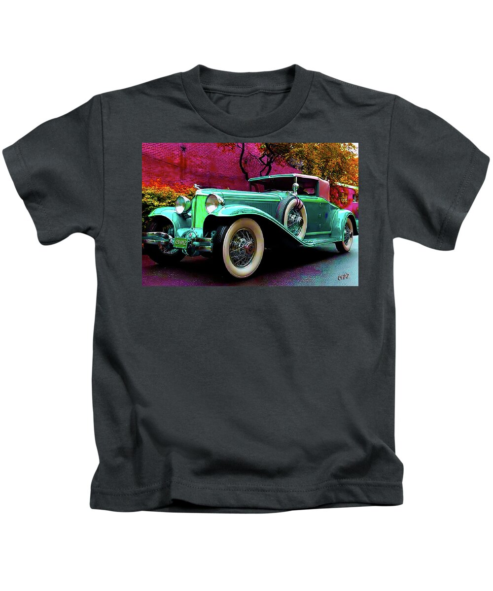 Automobiles Kids T-Shirt featuring the photograph Chaz Mobile by CHAZ Daugherty
