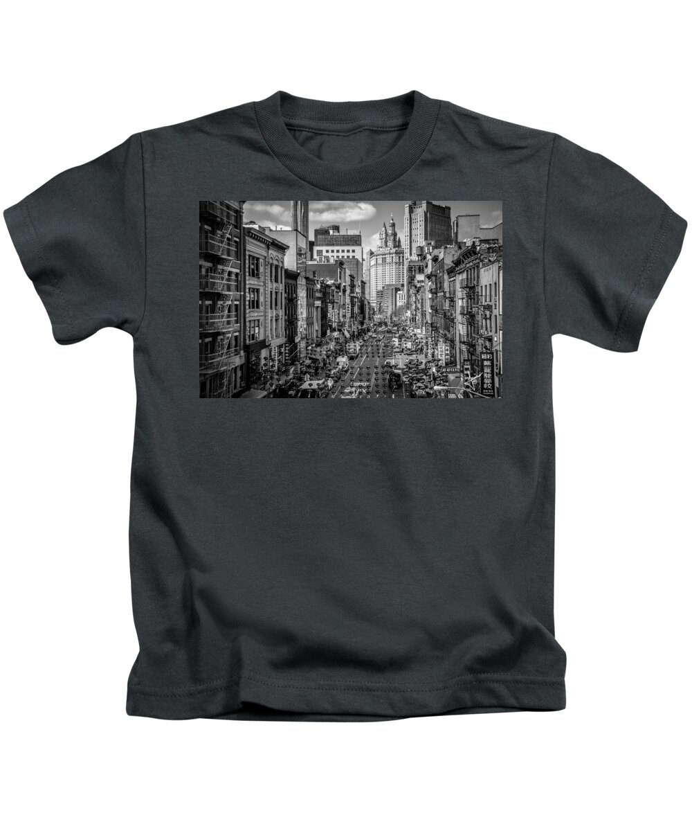 China Town Kids T-Shirt featuring the photograph Classic - ECC by Johnny Lam