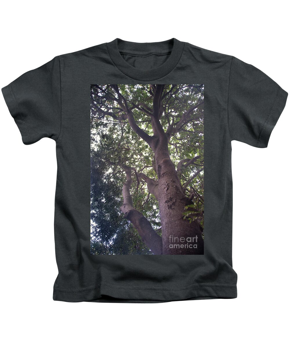 Tree Kids T-Shirt featuring the photograph Climb That Tree by Vicki Ferrari