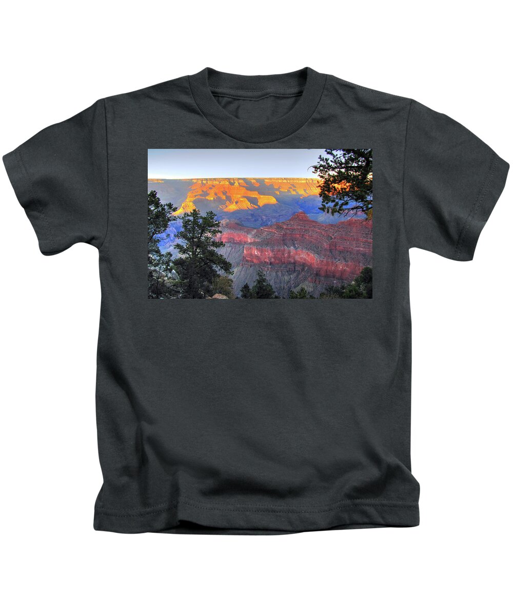 Fine Art Kids T-Shirt featuring the photograph Color Between Shadow and Light by Robert Harris