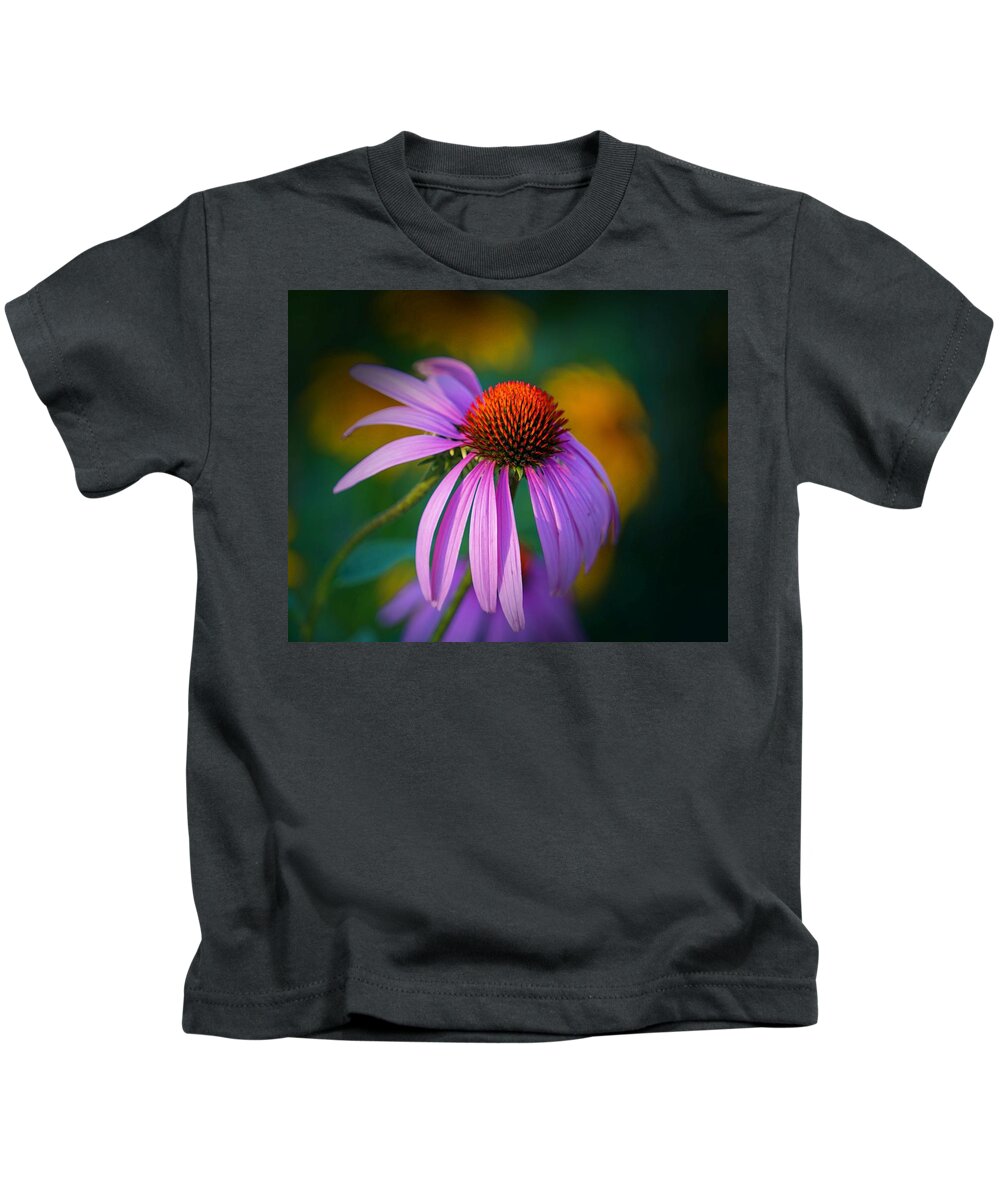 Beautiful Kids T-Shirt featuring the photograph Coneflower by Susan Rydberg