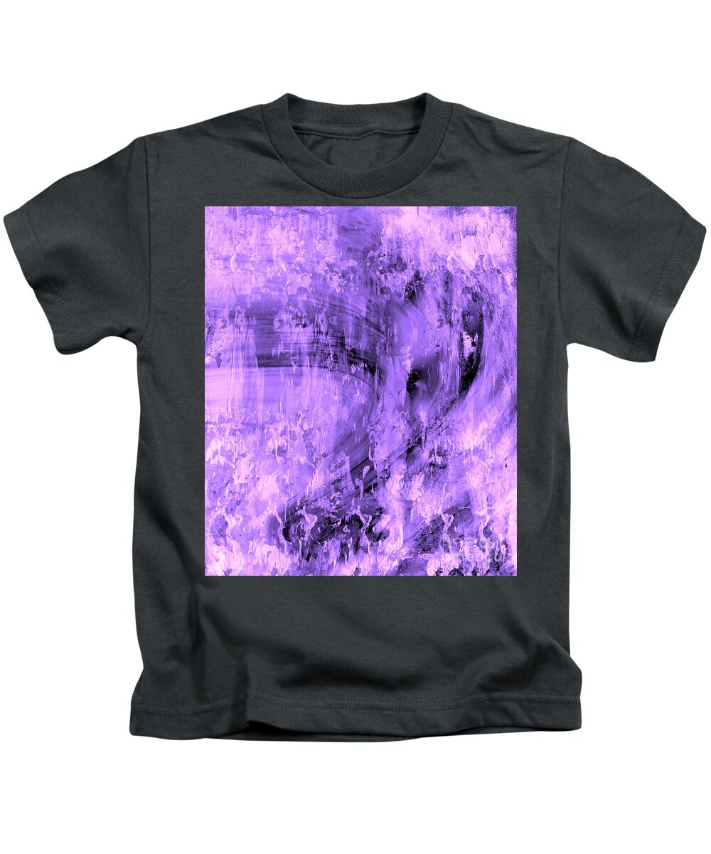 A-fine-art Kids T-Shirt featuring the painting Cool by Catalina Walker