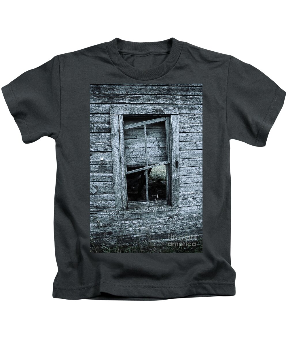 Architecture Kids T-Shirt featuring the photograph Crooked by Mary Mikawoz