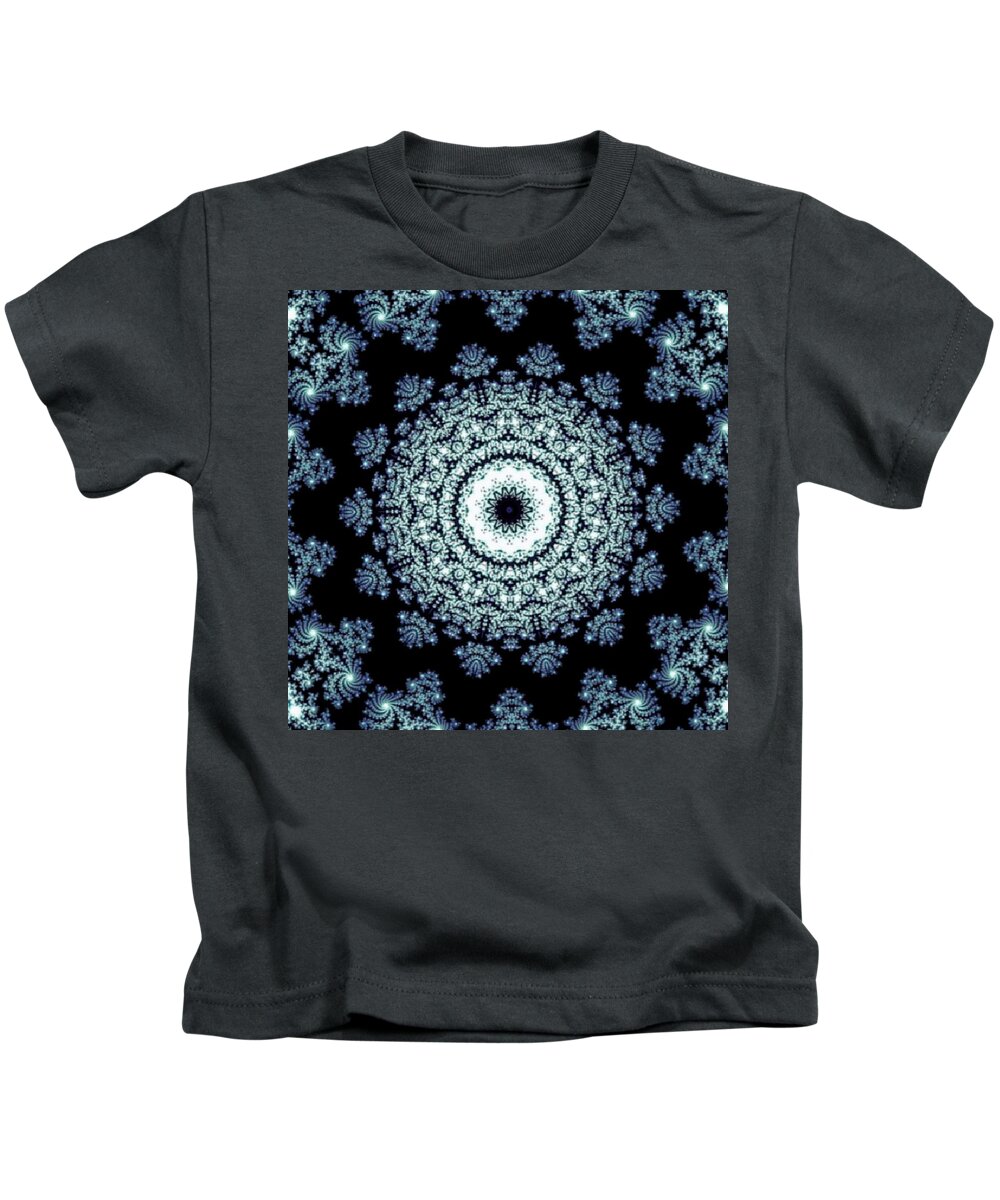 Winter Kids T-Shirt featuring the digital art December Storm by Designs By L