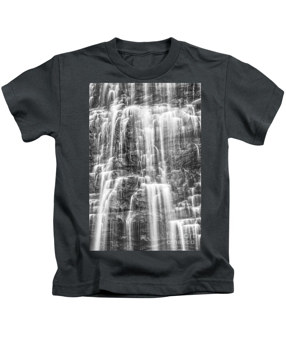 Tennessee Kids T-Shirt featuring the photograph Denny Cove Falls 9 by Phil Perkins