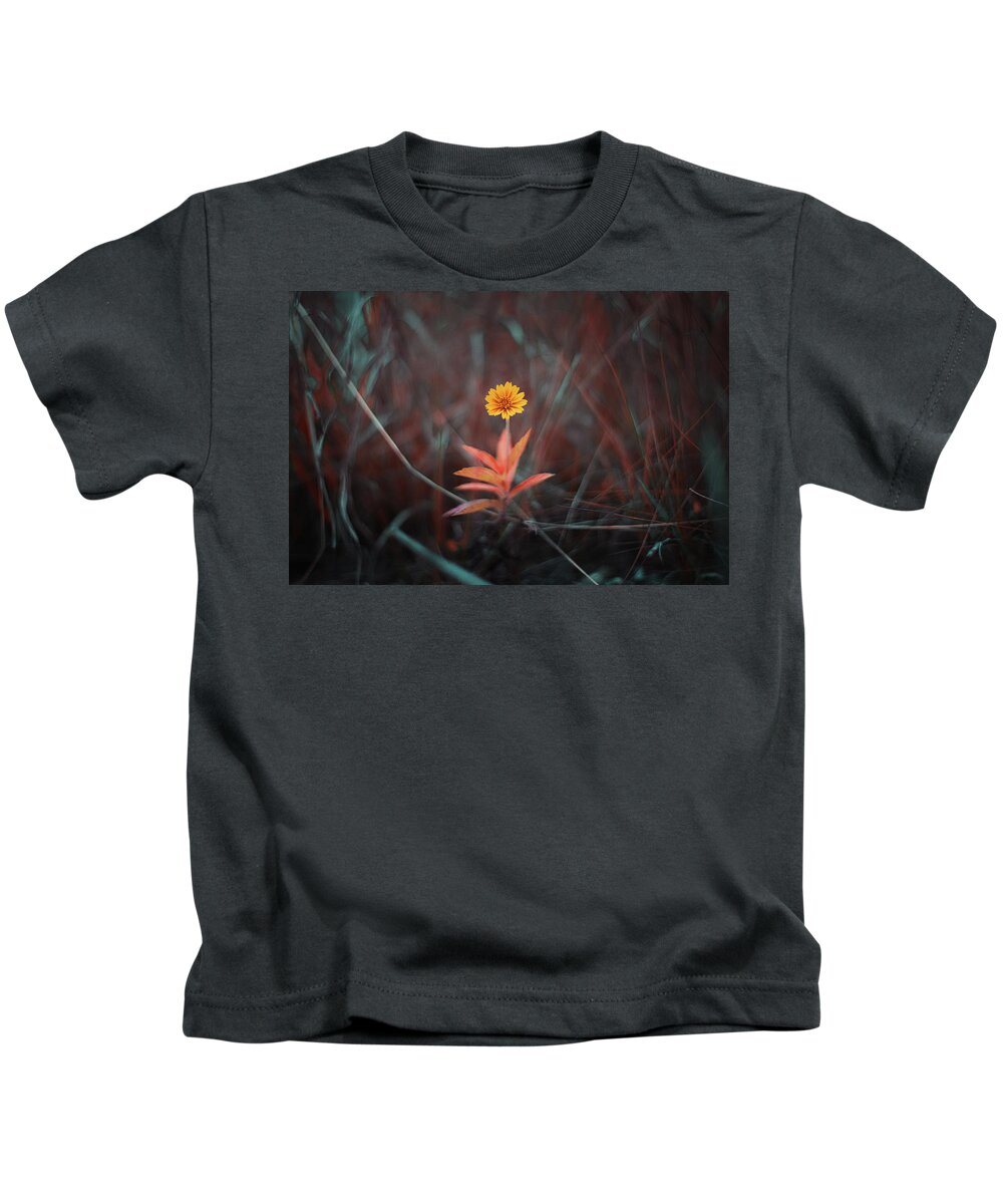 Nature Art Kids T-Shirt featuring the photograph Diamond In The Rough by Gian Smith
