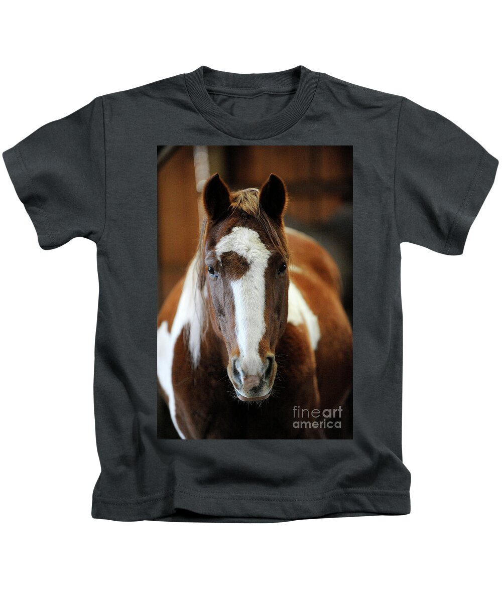 Rosemary Farm Kids T-Shirt featuring the photograph Duke by Carien Schippers