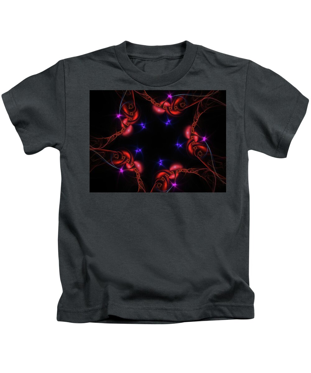 Home Kids T-Shirt featuring the digital art Feels So Good by Jeff Iverson