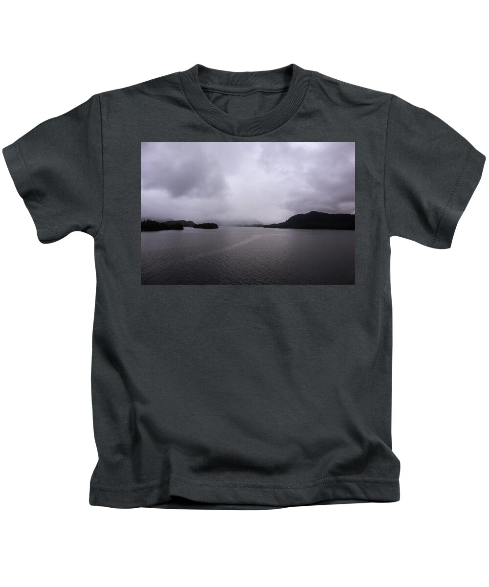 Alaska Kids T-Shirt featuring the photograph Finding Ketchikan by Ed Williams