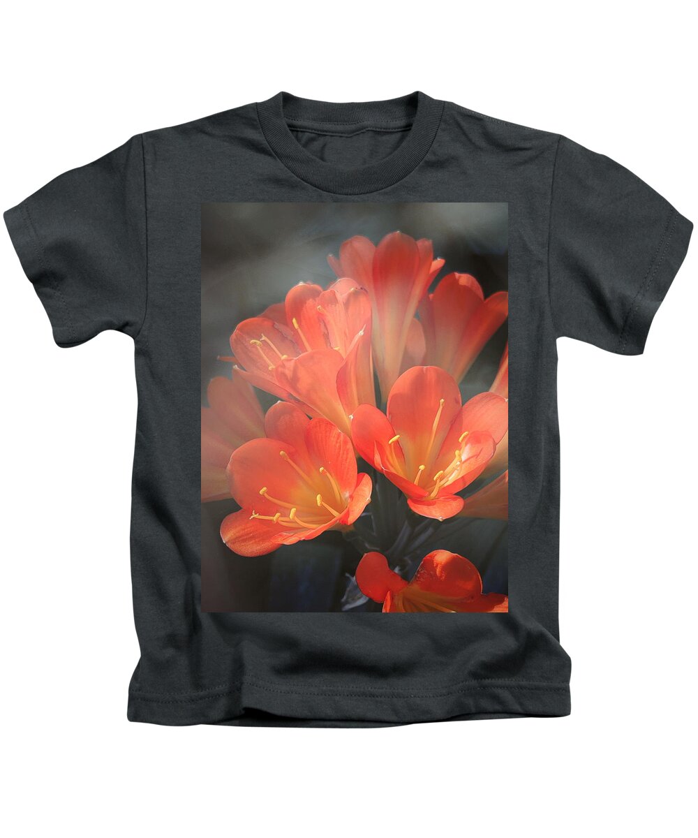 Flowers Kids T-Shirt featuring the photograph Floral Beauty by Mary Lee Dereske