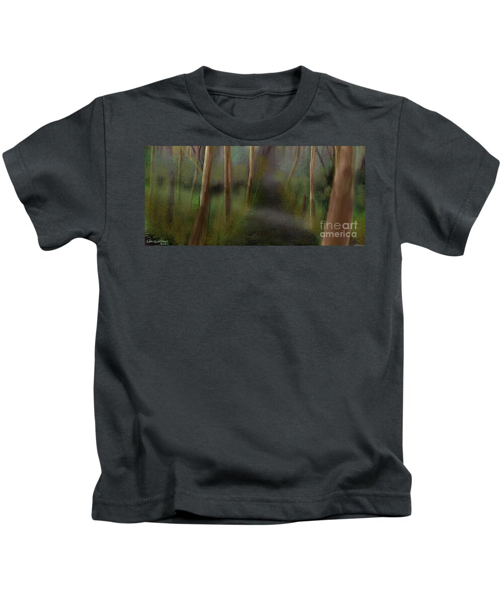 Bushland Kids T-Shirt featuring the digital art Freedom of your Mind 3 by Julie Grimshaw