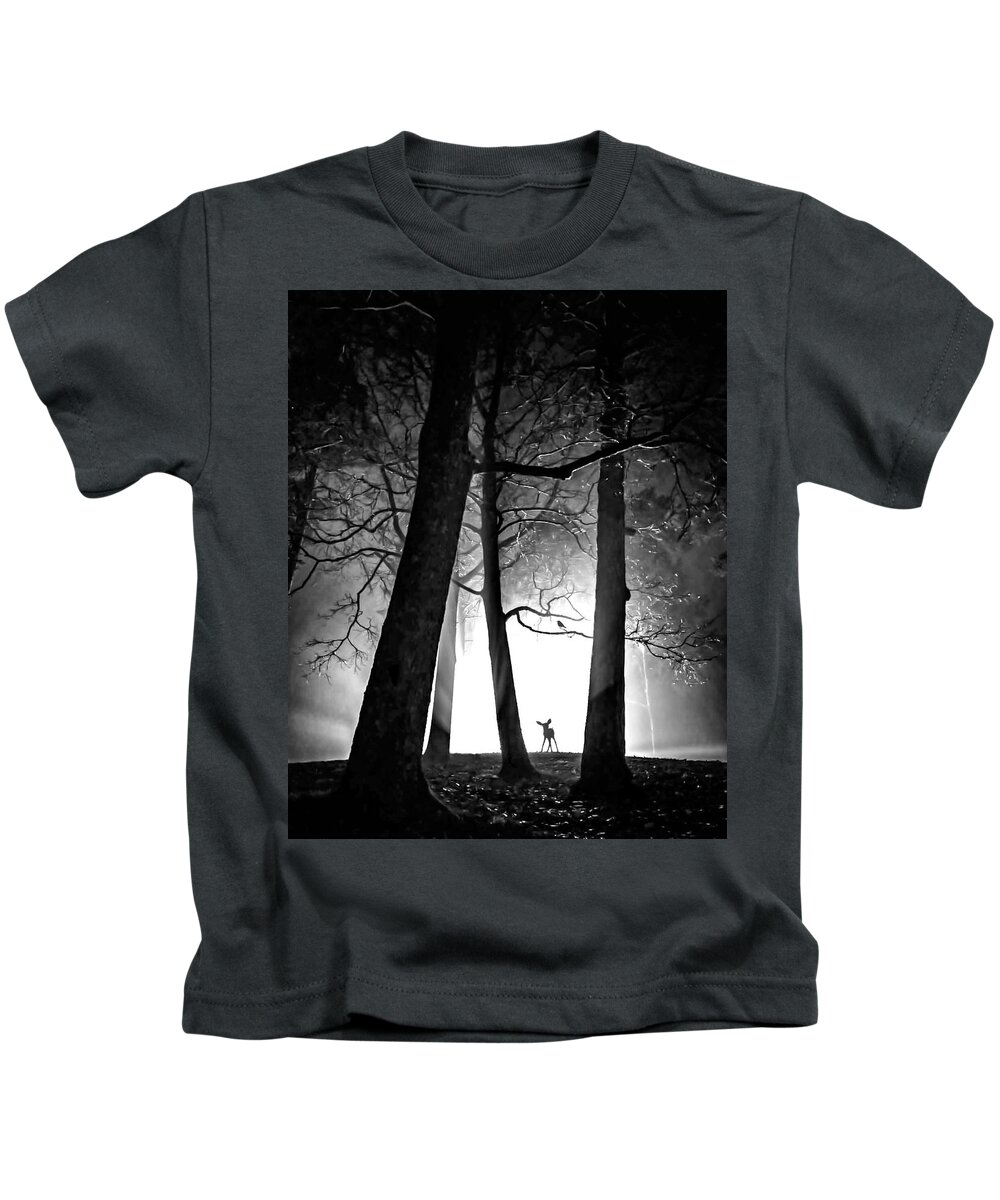 Fine Art Kids T-Shirt featuring the photograph Friendship II by Sofie Conte