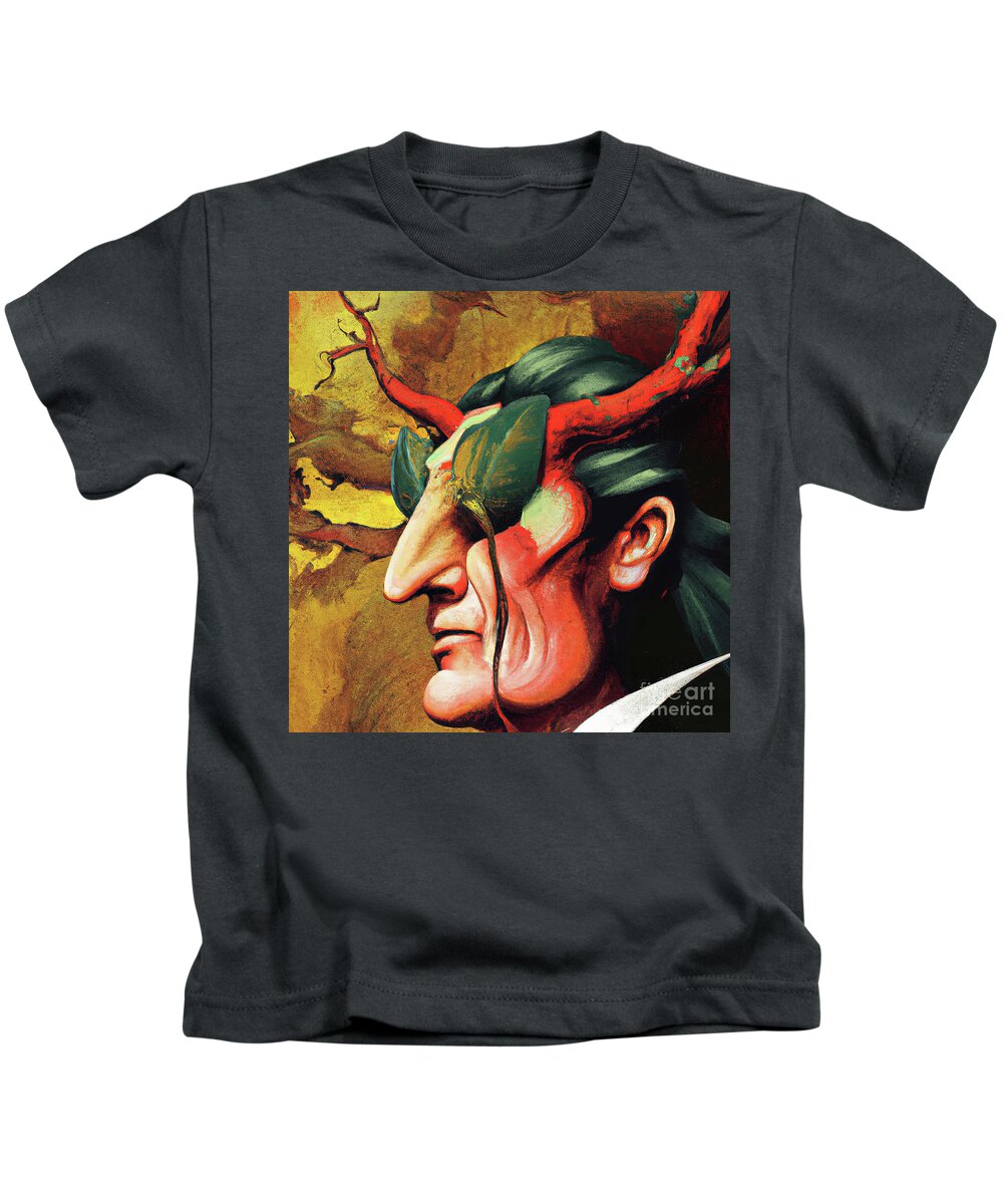 Ai Kids T-Shirt featuring the photograph Furtivist 18 by Jack Torcello