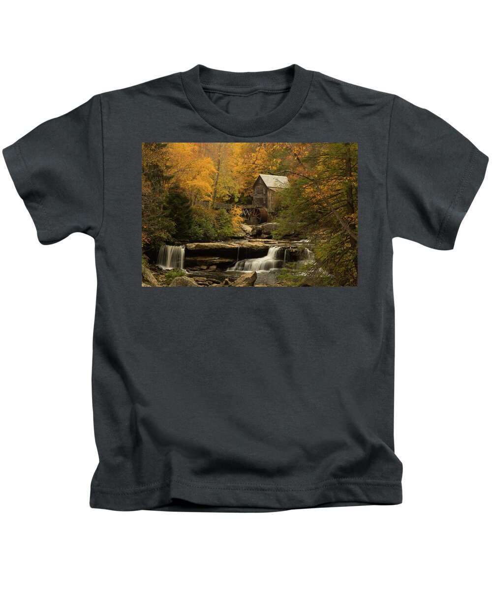Mill Kids T-Shirt featuring the photograph Glades Creek Mill - 2020 by Doug McPherson