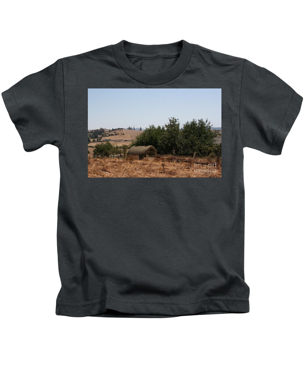 Petaluma Kids T-Shirt featuring the photograph Grace's stable by Cynthia Marcopulos