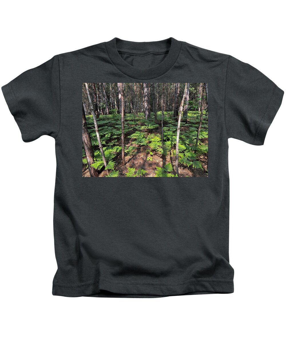 Green Kids T-Shirt featuring the photograph Green Oasis by James Canning