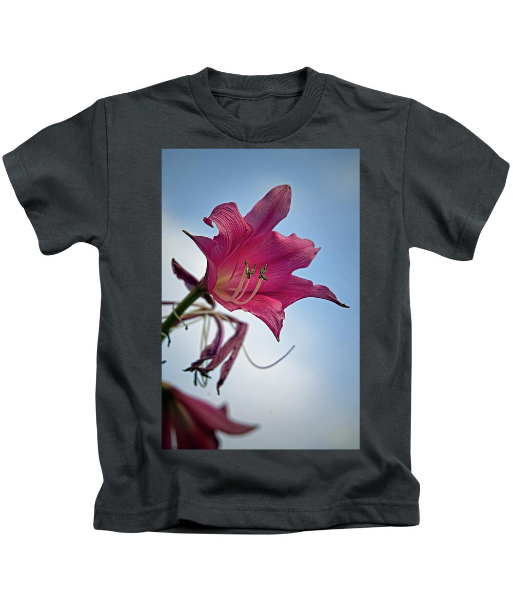 Lily Kids T-Shirt featuring the photograph Heirloom by M Kathleen Warren