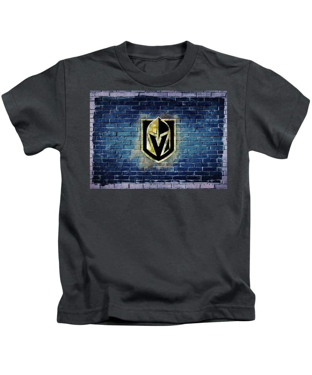 Hockey Lighting Blue Colorado Avalanche T-Shirt by Leith Huber - Pixels