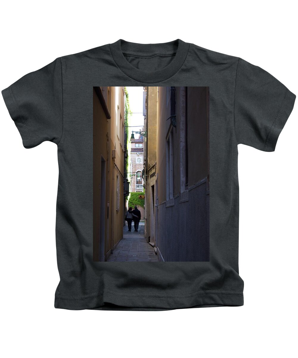 Venice Kids T-Shirt featuring the photograph How apropos by Yvonne M Smith