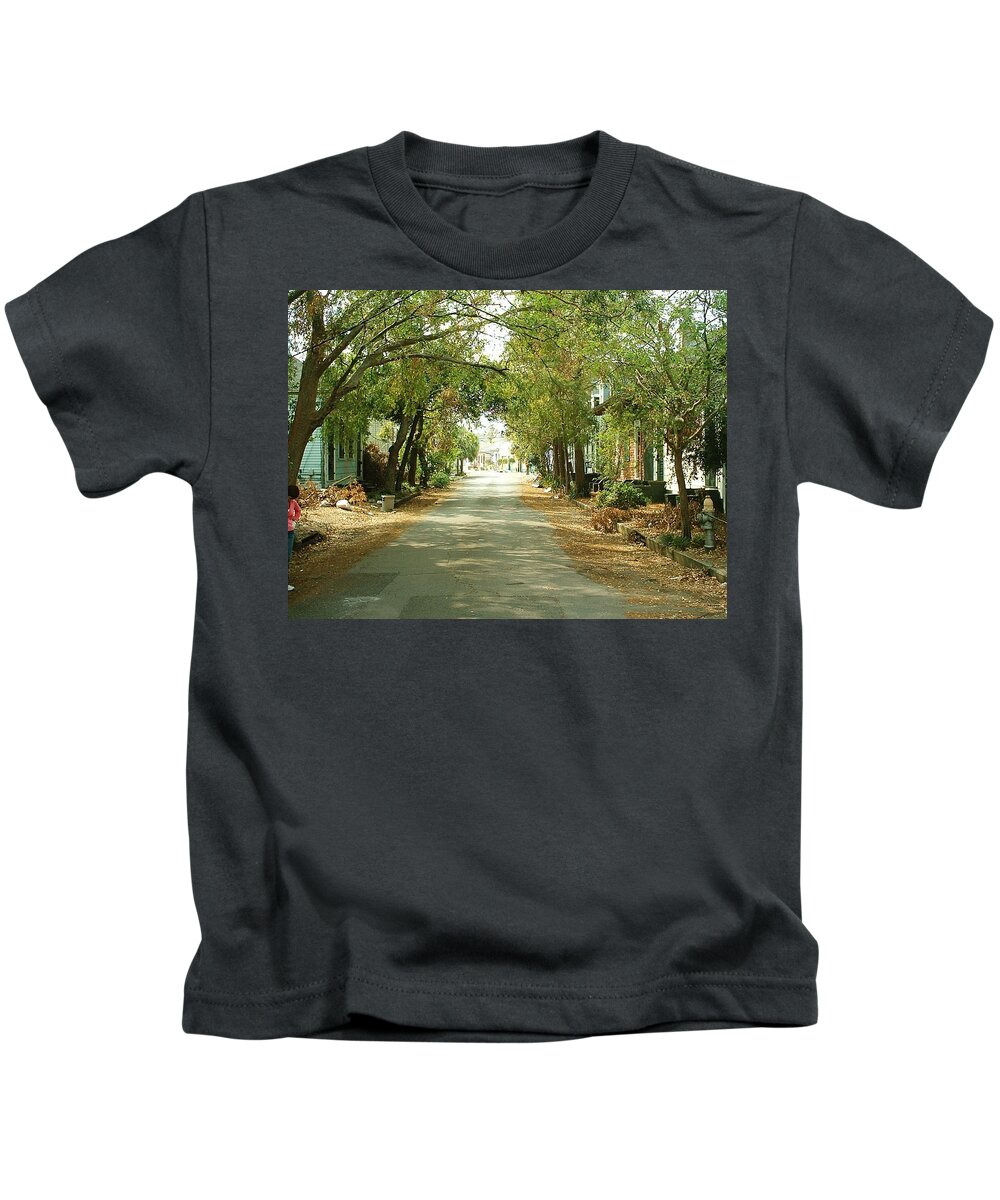 New Orleans Kids T-Shirt featuring the photograph Hurricane Katrina Series - 25 by Christopher Lotito