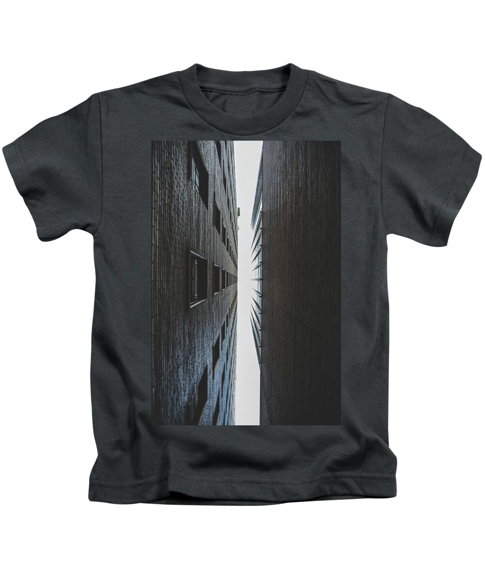 Mountain Kids T-Shirt featuring the photograph In Between the Cracks by Go and Flow Photos