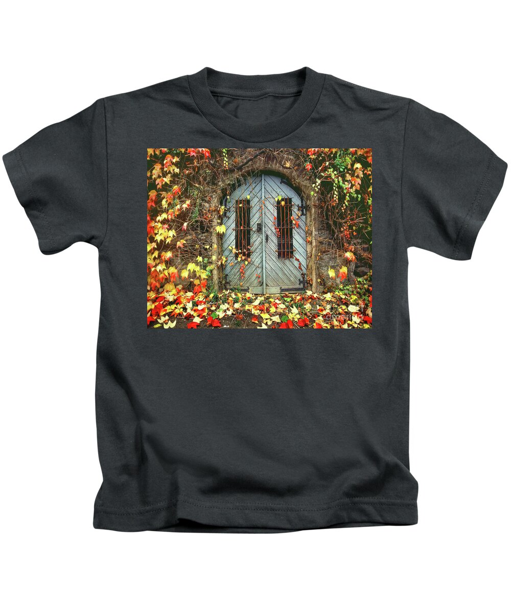 Doors Kids T-Shirt featuring the photograph International Colors by Don Schimmel