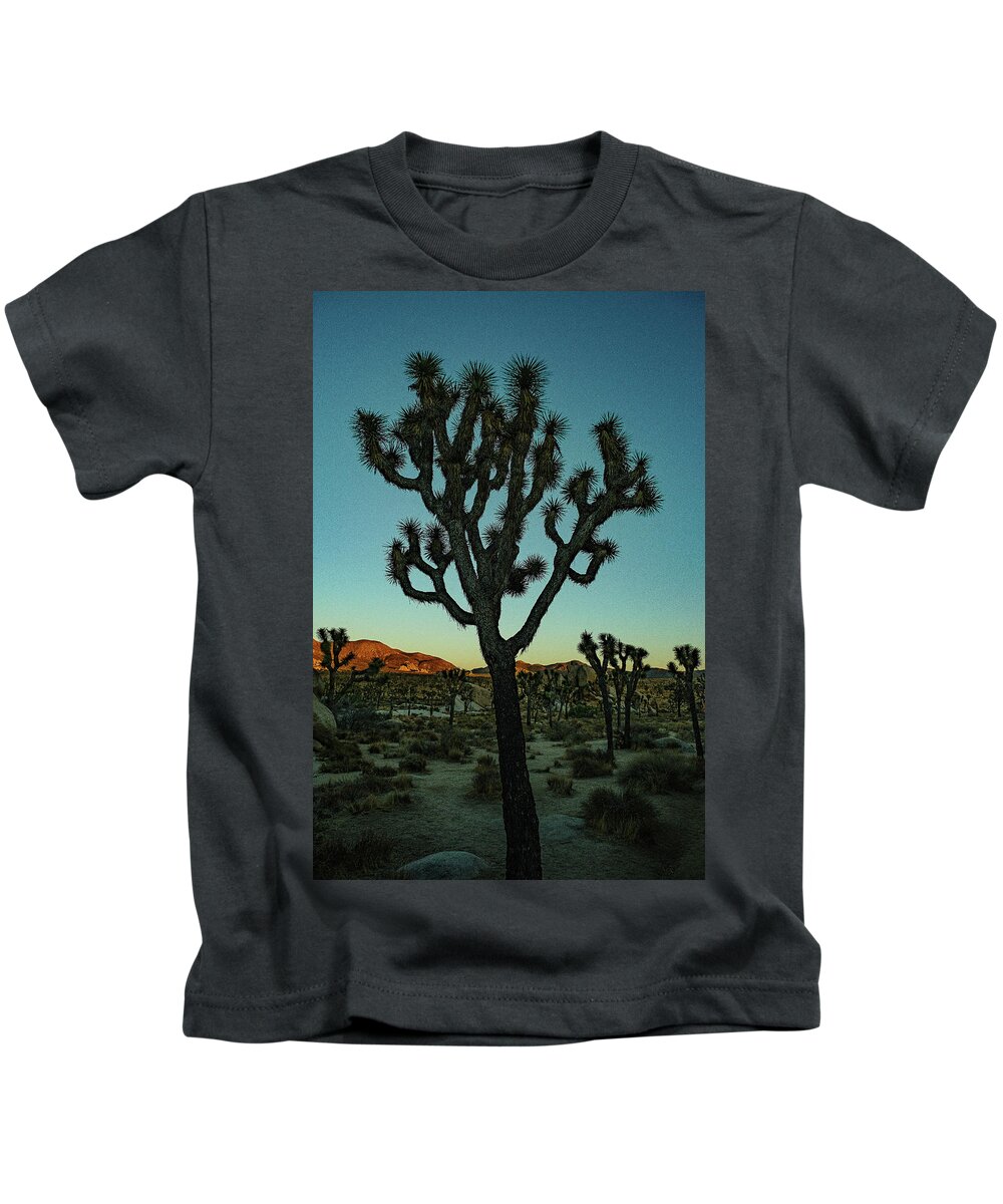 Landscape Kids T-Shirt featuring the photograph Joshua Tree by Jermaine Beckley
