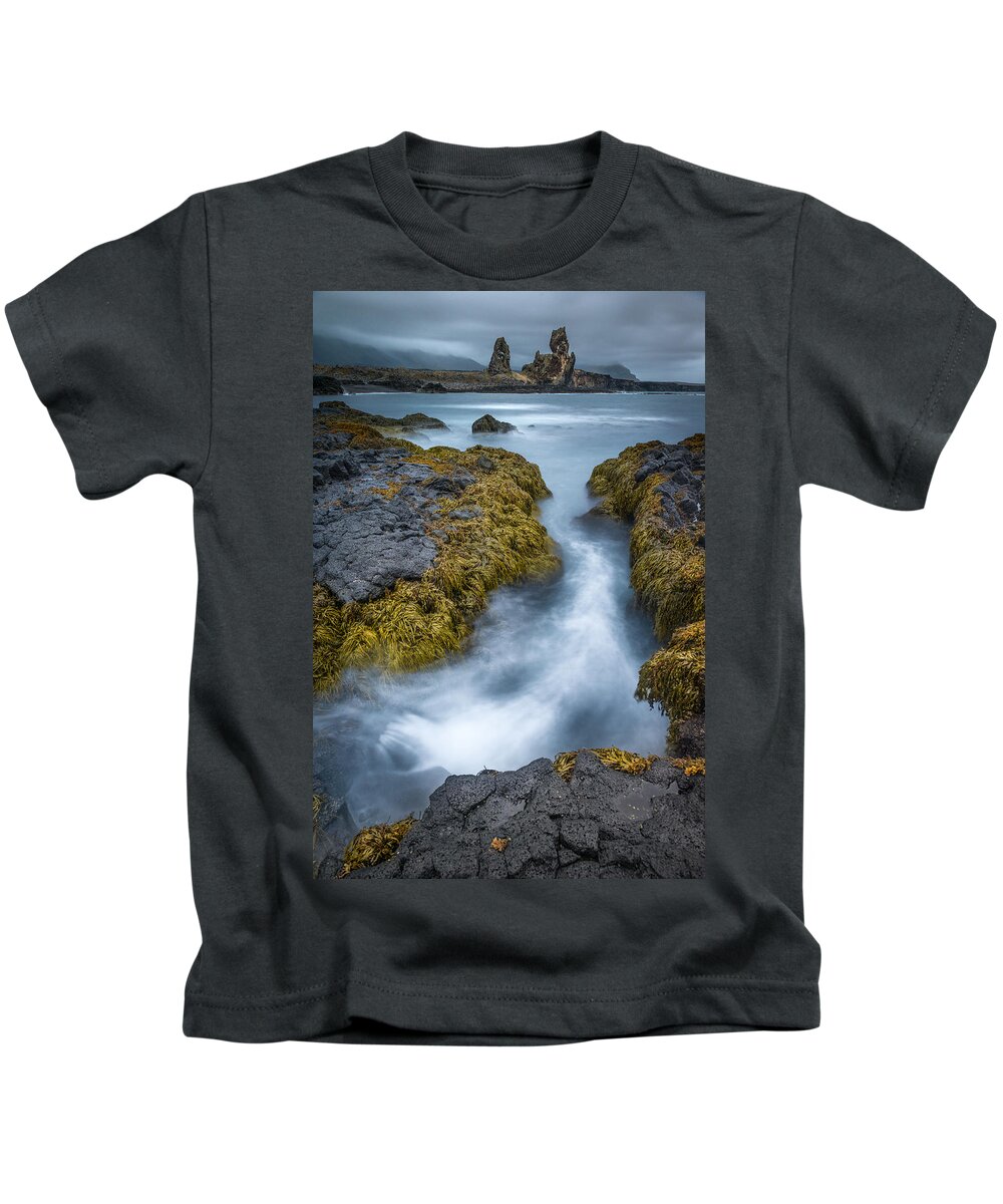 Europe Kids T-Shirt featuring the photograph Land of Trolls by Peter Boehringer