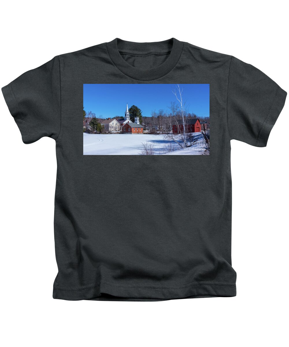 New England Kids T-Shirt featuring the photograph Late spring in Harrisville New Hampshire by New England Photography