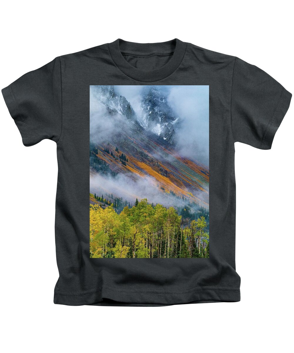 Colorado Kids T-Shirt featuring the photograph Layers of Color by David Downs