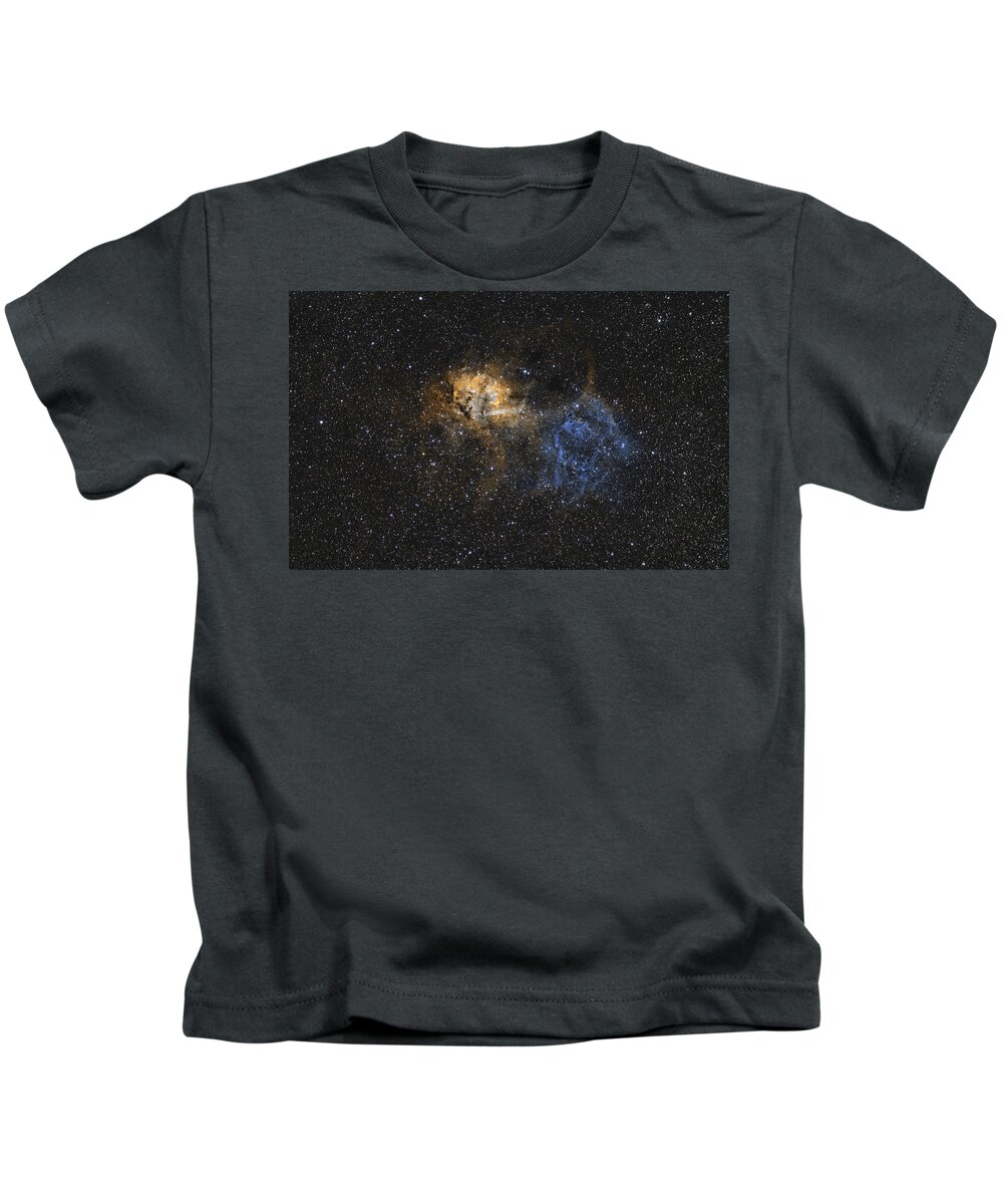 Nebula Kids T-Shirt featuring the photograph Lion Nebula by Brian Weber