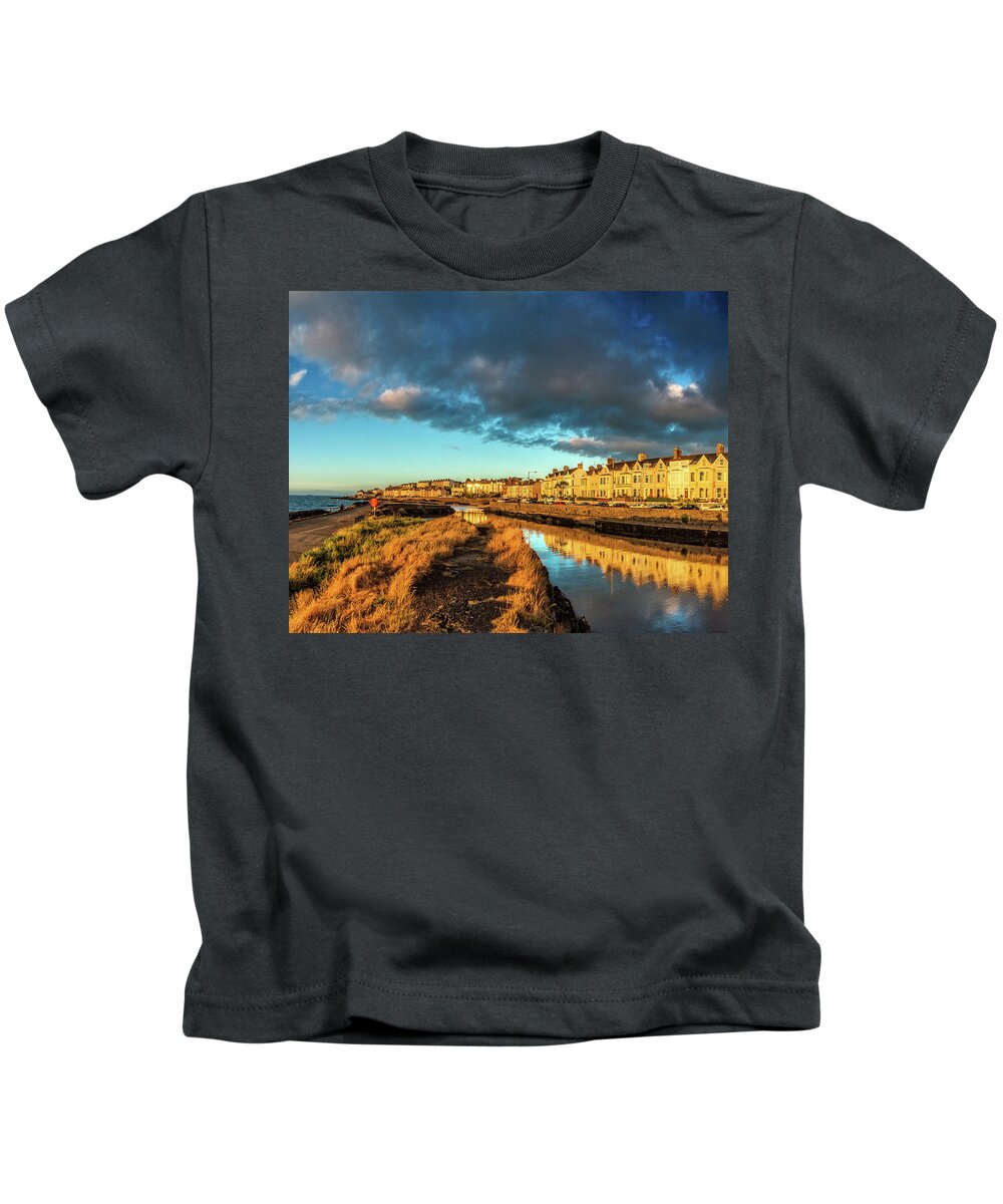 Andbc Kids T-Shirt featuring the photograph Long Hole Sunset 2 by Martyn Boyd