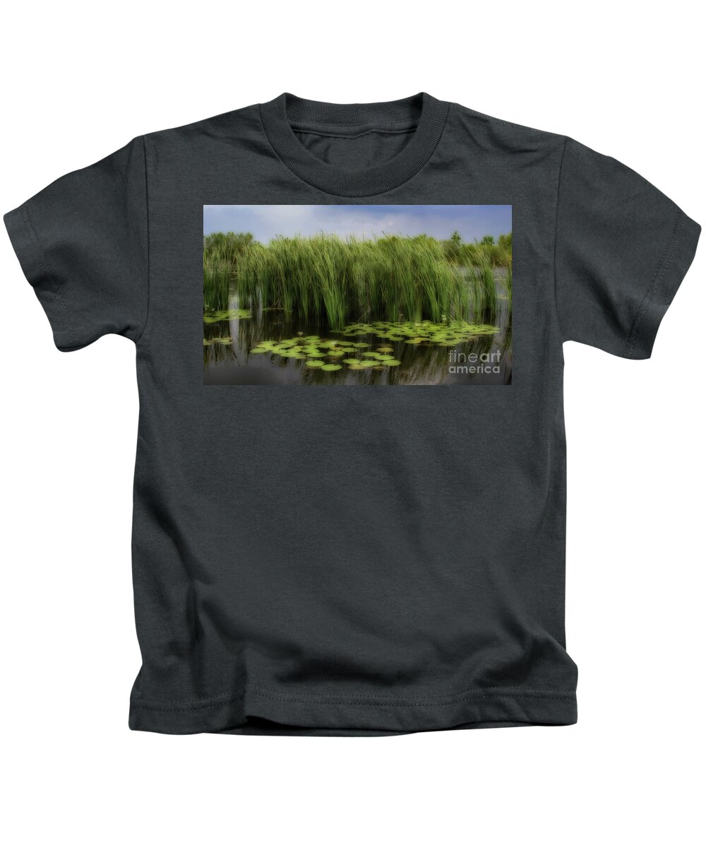 Louisiana Kids T-Shirt featuring the photograph Louisiana Bayou by Neala McCarten