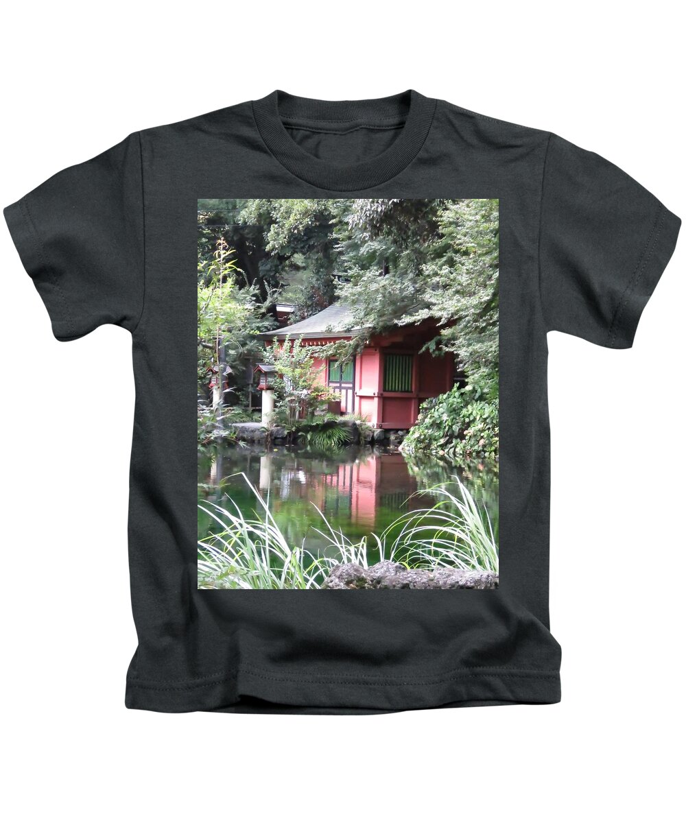 Japan Kids T-Shirt featuring the photograph Meditation Garden by World Reflections By Sharon