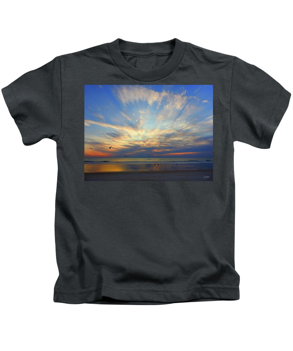 Florida Kids T-Shirt featuring the photograph Morning Burst by Rod Seel