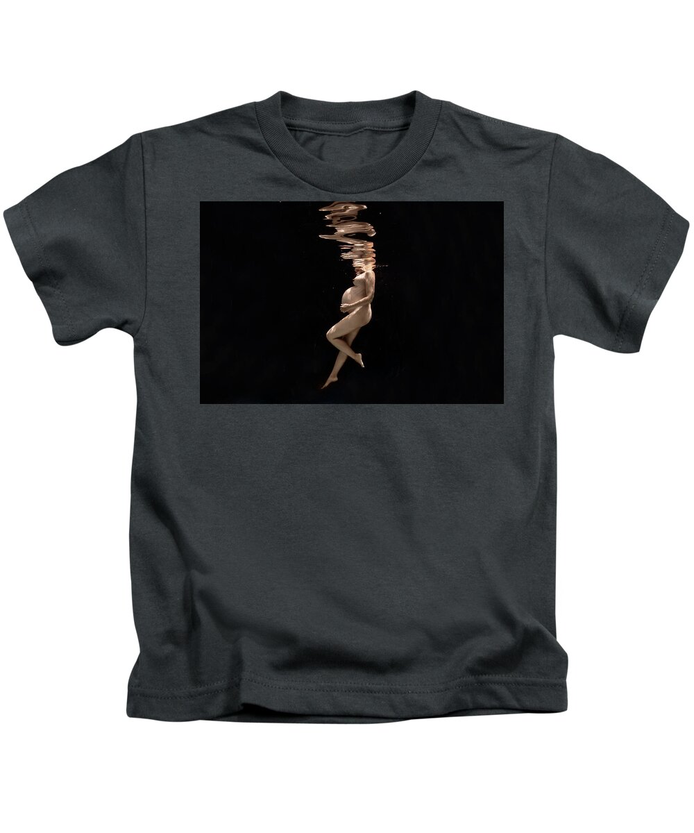 Underwater Kids T-Shirt featuring the photograph My Lovely Zoe by Gemma Silvestre