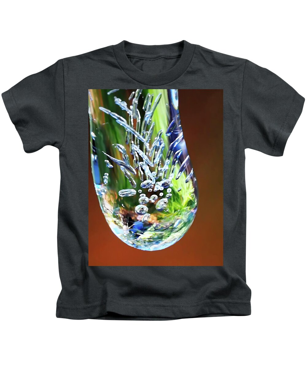 Icicle Kids T-Shirt featuring the photograph Natural Beauty by Bearj B Photo Art