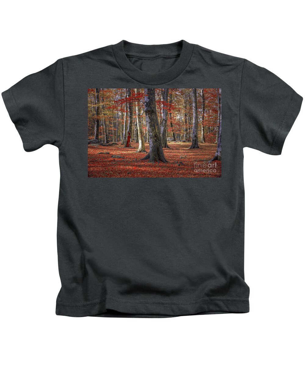 Nature Kids T-Shirt featuring the photograph Nature's Colors by Marco Crupi