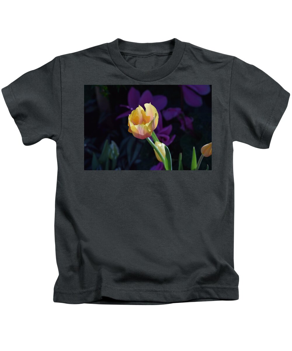 Niagara Falls Kids T-Shirt featuring the photograph Niagara Tulip by Terry M Olson