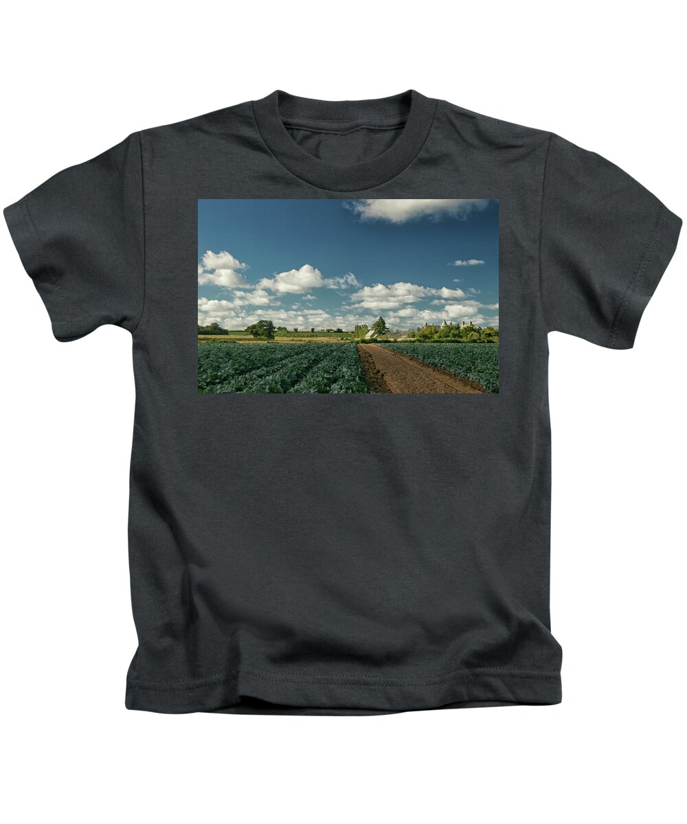 Country Kids T-Shirt featuring the photograph Normandy Countryside 1 by Lisa Chorny